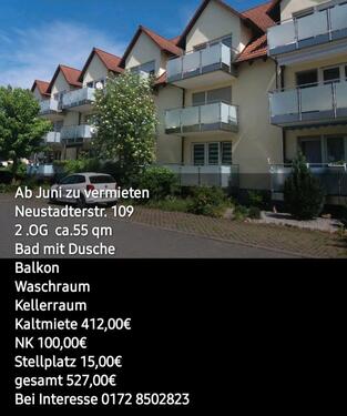 Foto - Wohnung in Sonneberg zu vermieten