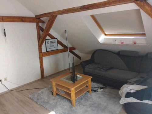 Foto - Wohnung Rogätz Elbe Dachgeschoss Küche Badewanne