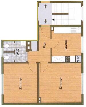 Foto - 2 ZKB 60qm in Eiserfeld - 510,00&nbsp;EUR Kaltmiete, ca.&nbsp; 60,00&nbsp;m&sup2;