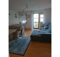 Möbliertes 1-Zimmer-Apartment mit Balkon (31 m²) in Stuttgart-Süd