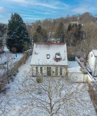 Foto - Niederbachem nähe Golf Club: Haus mit großer West-Terrasse, Kamin