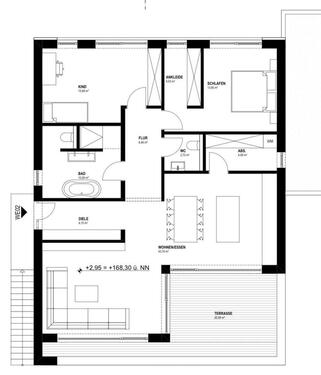 Foto - Neubau mit Dachterrasse - Erstbezug