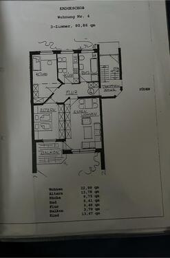 Foto - 3 Zimmer Wohnung mit Garten - 730,00 EUR Kaltmiete,