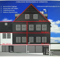 Wohnträume am Olper Markplatz - 1.110,00 EUR Kaltmiete, ca.  74,00 m² in Olpe (PLZ: 57462)