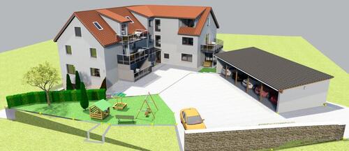 Foto - Erstbezug 3 Raum Wohnung - 700,00 EUR Kaltmiete, ca.  93,00 m²