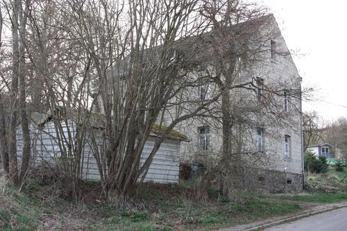 Foto - Stabiles TUFF STEIN Bauern,Familie Lager Pilz Zucht Haus ,Garten