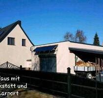 Bezugsfertiges Einfamilienhaus 145 m²,Keller, Werkstatt, Carport - Beilrode