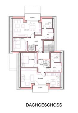 Foto - Exklusive Dachgeschosswohnung Nr. 5 mit Balkon und Carport erwartet sie hier!