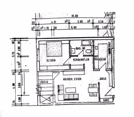Foto - 2-Zimmer-Wohnung mit Balkon 70m² in PF-Dillweißenstein