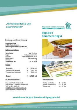 Foto - Etagenwohnung zur Miete in Kaltenkirchen