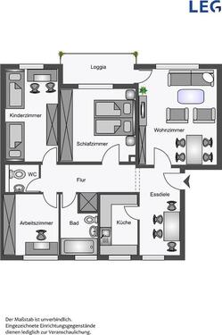 Foto - 4 Zimmer Etagenwohnung zur Miete in Hamm