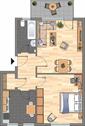Foto - 2.5 Zimmer Etagenwohnung zur Miete in Duisburg