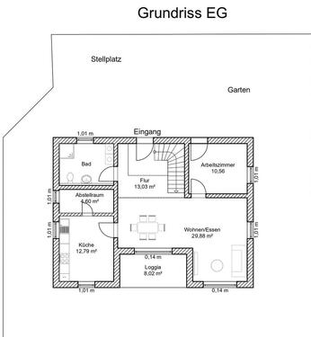 Foto - 5 Zimmer Maisonettenwohnung zur Miete in Bad König