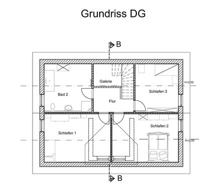 Foto - 5 Zimmer Maisonettenwohnung in Bad König