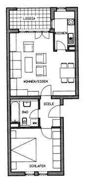 Foto - Helle 2-Zimmer Wohnung in BiberachRiss
