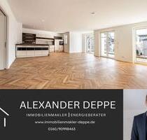 Diese Neubau-Mietwohnung sprengt den Rahmen des Üblichen - Wohnen am Altenauplatz - 1. OG links - Bad Pyrmont