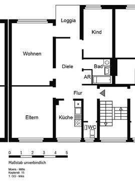 Foto - Etagenwohnung zur Miete in Moers