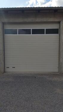 Foto - Lagerhalle, Abstellhalle 10,35 x 16,72 m, Rolltor