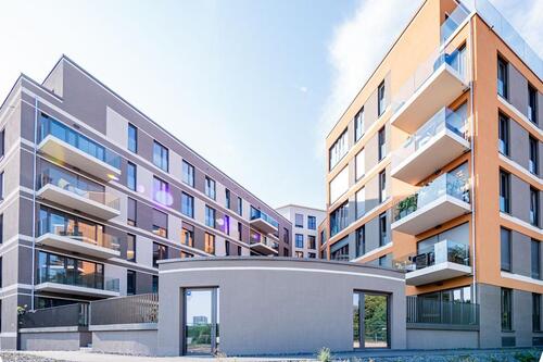 Foto - Terrassenwohnung im 'Quartier am Mozartbrunnen'. Komfortable Ausstattung, Übernahme EBK mgl.