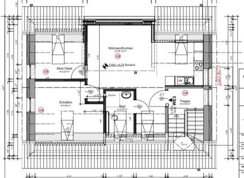 Foto - Helle 3-Zimmer-Dachgeschosswohnung in Lemgo - 46m² - Erstbezug