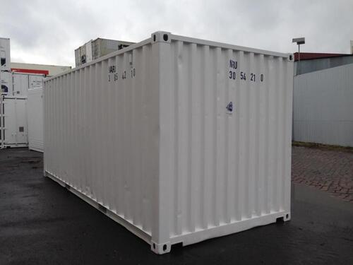 Foto - 20' Container Seecontainer Lagercontainer weiß