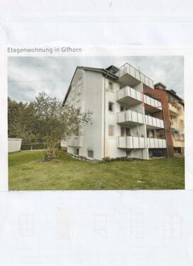Foto - schöne 2-Zi. Wohnung in Gifhorn, 2.OG, Balkon, Garage, zentral