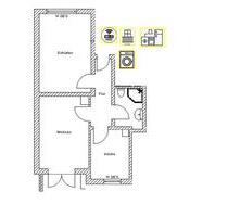2 ZKB, Einbauküche, Balkon, Möbliert+ Haus W Lan - Pirmasens