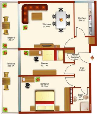 Foto - 3 Zimmer Etagenwohnung zum Kaufen in München