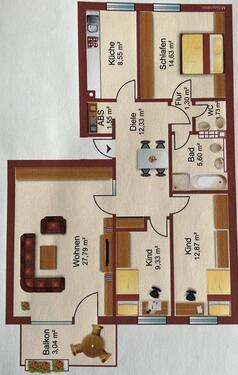 Foto - 4 Zimmer Etagenwohnung in München