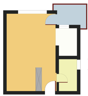 Foto - Kleine Wohnung zwischen Wilhelmshöhe BF und Therme zu vermieten