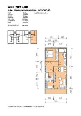 Foto - 3 Zimmer Etagenwohnung zur Miete in Dresden