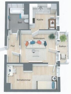 Foto - Etagenwohnung zur Miete in Chemnitz