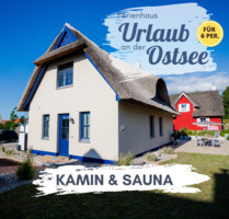 gehobenes Ferienhaus für 6 Personen Am Salzhaff für 6 Personen - Neuburg