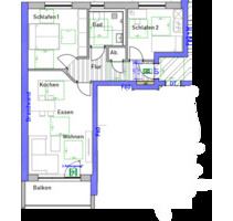 3,5-Zimmer-Wohnung – 76 m² – WBS erforderlich - Herne Eickel