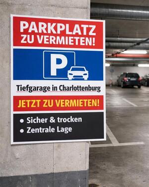 Foto - Charlottenburg Kfz Stellplatz Tiefgaragenstellplatz