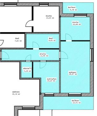 Foto - 2 Zimmer Etagenwohnung in Radeburg