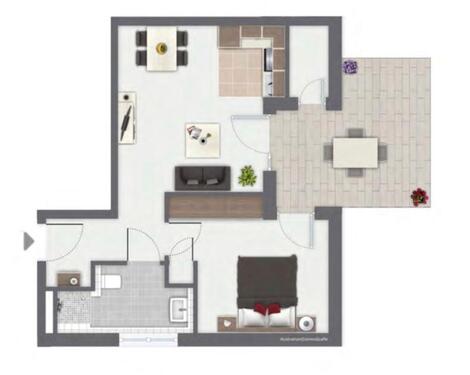 Foto - 2 Zimmer Erdgeschoßwohnung in Siegburg