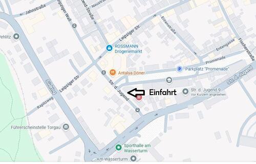 Foto - Tiefgaragenplatz zu vermietem - Torgau Stadtzentrum