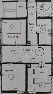 Foto - 4 Zimmer Etagenwohnung zum Kaufen in Schömberg