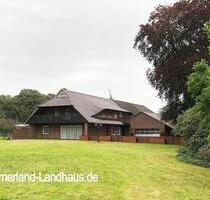 Bauernhaus Landhaus Resthof mit Hallen Alleinlage in Westerstede
