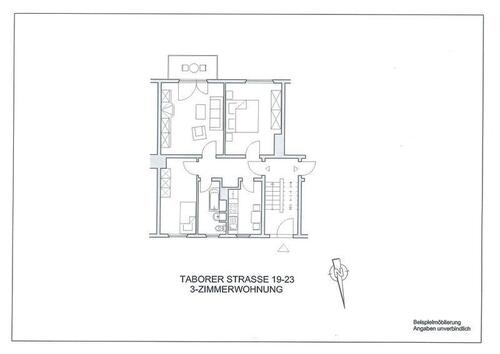 Foto - Etagenwohnung in Naumburg (Saale) zur Miete