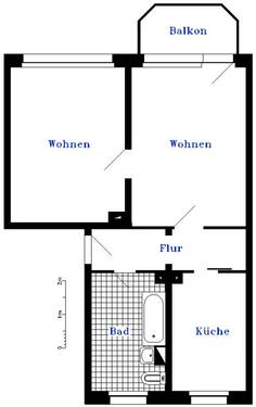 Foto - 2 Zimmer Etagenwohnung zur Miete in Greußen