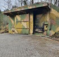 Bunker als Lagerplatz, Schrauber Halle zu vermieten - Munster