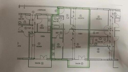 Foto - 2 Zimmer Etagenwohnung zum Kaufen in Dessau-Roßlau