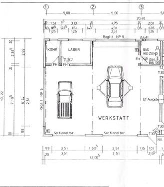 Foto - KFZ-Halle im Industriegebiet mit Stellflächen zu vermieten
