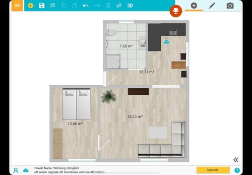 Foto - 2 Zimmer Erdgeschoßwohnung zur Miete in Philippsthal (Werra)