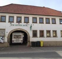Wohnhausehem Gaststättgroßes GrundstückViel Potential! - Münnerstadt
