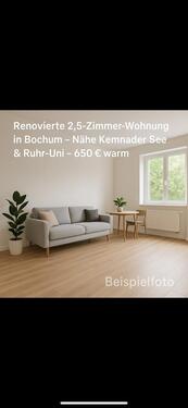 Foto - Renovierte 2,5-Zimmer-Wohnung – Erstbezug nach Sanierung Nähe RUB