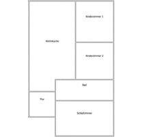 schöne helle Vierraumwohnung zu vermieten, klein und bezahlbar - Themar