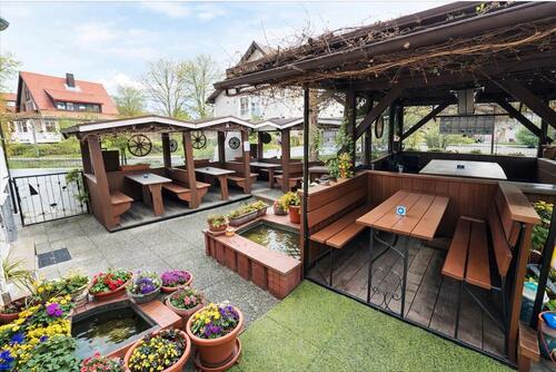 Foto - Gaststätte, Lieferservice, Biergarten, Pizza, voll eingerichtet